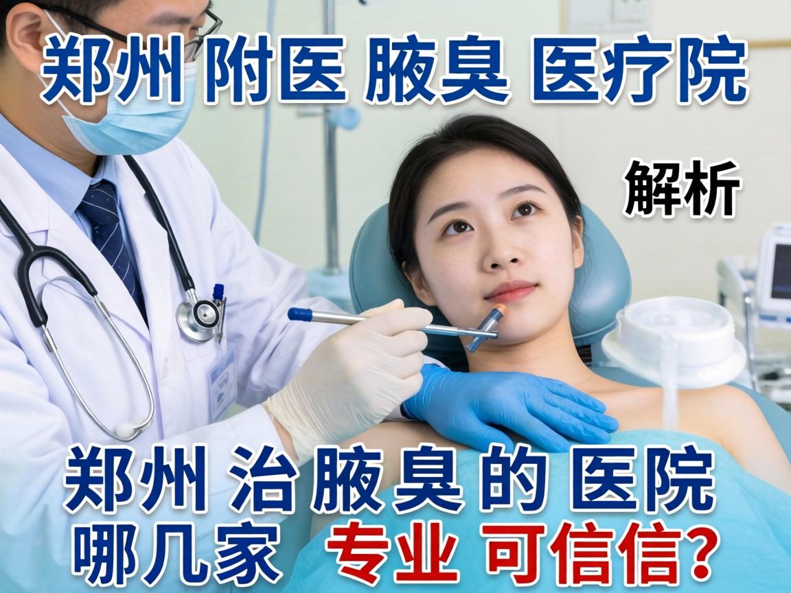 郑州附医腋臭医院解析,郑州治腋臭的医院哪几家专业可信? 郑州附医腋臭医院解析,郑州治腋臭的医院哪几家专业可信?