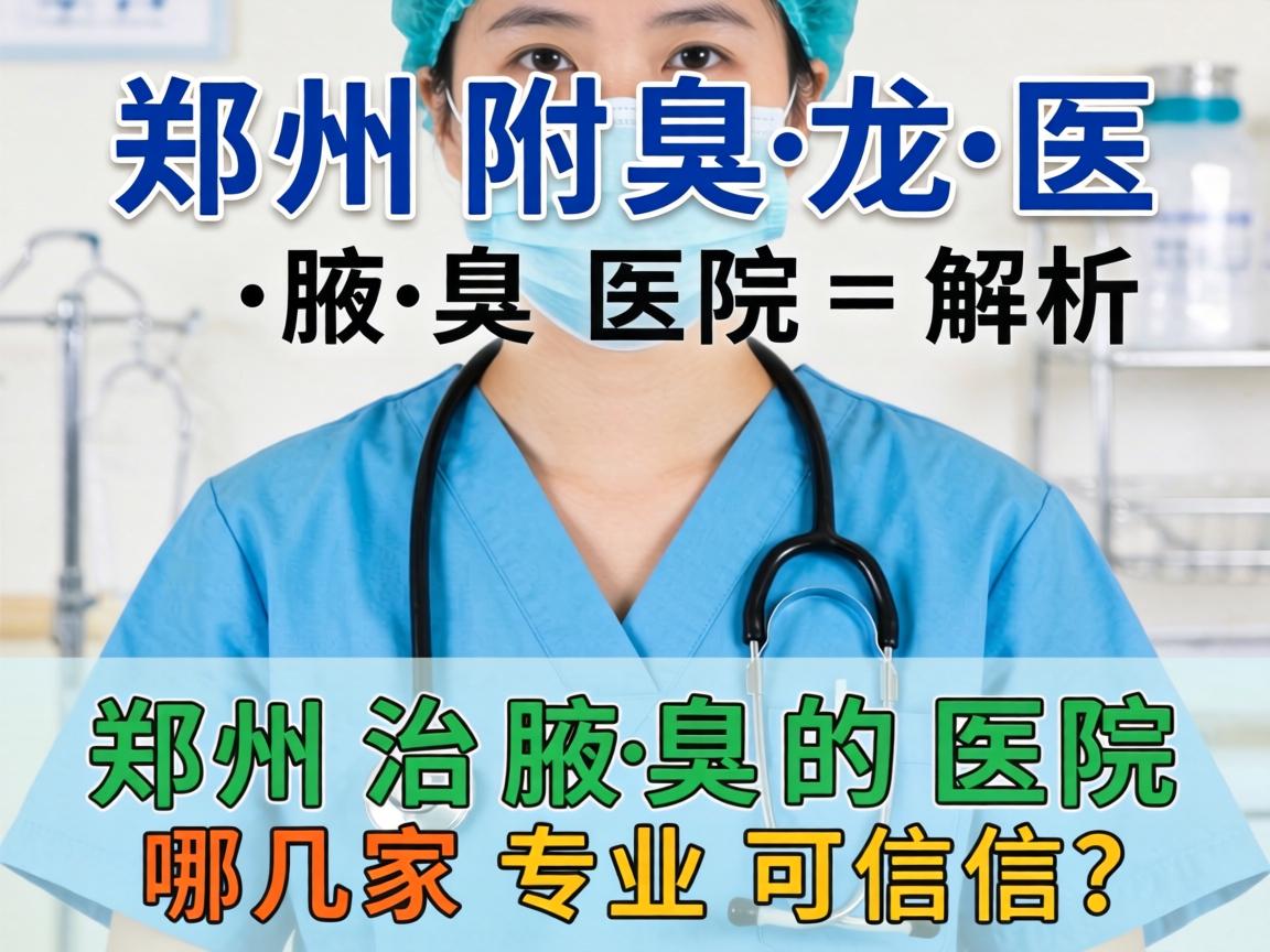 郑州附医腋臭医院解析,郑州治腋臭的医院哪几家专业可信? 郑州附医腋臭医院解析,郑州治腋臭的医院哪几家专业可信?