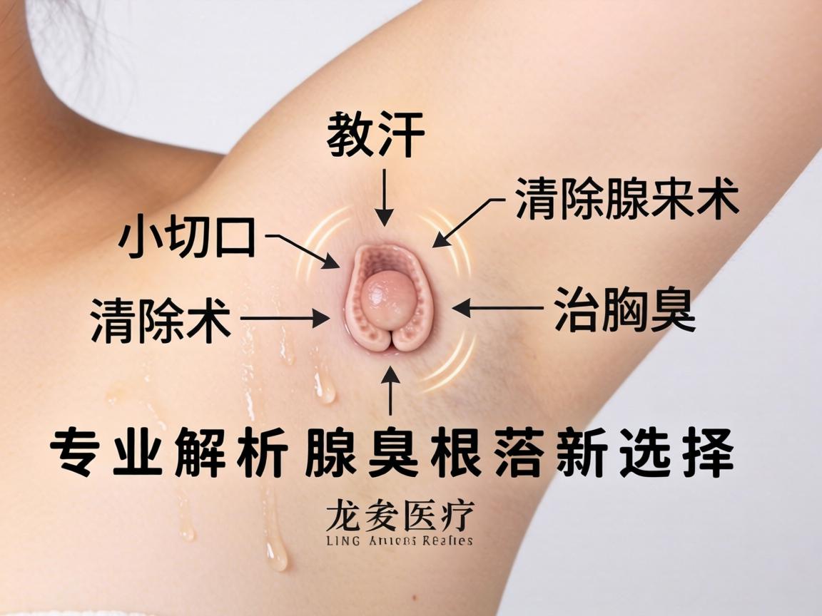 小切口汗腺清除术治腋臭，专业解析腋臭根治新选择