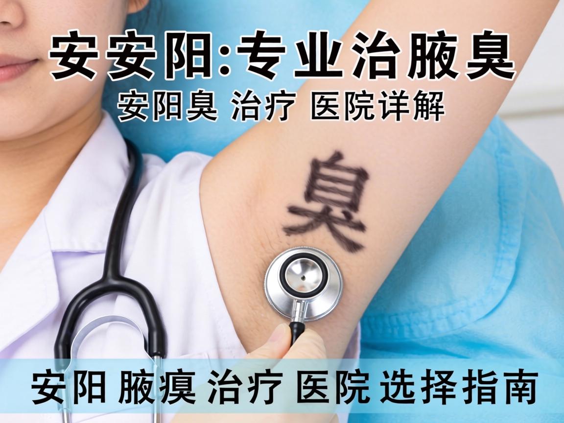 安阳专业治腋臭医院详解，安阳腋臭治疗医院选择指南