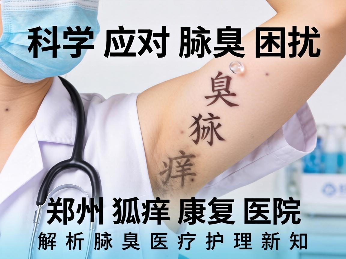 科学应对腋臭困扰，郑州狐臭康复医院解析腋臭医疗护理新知