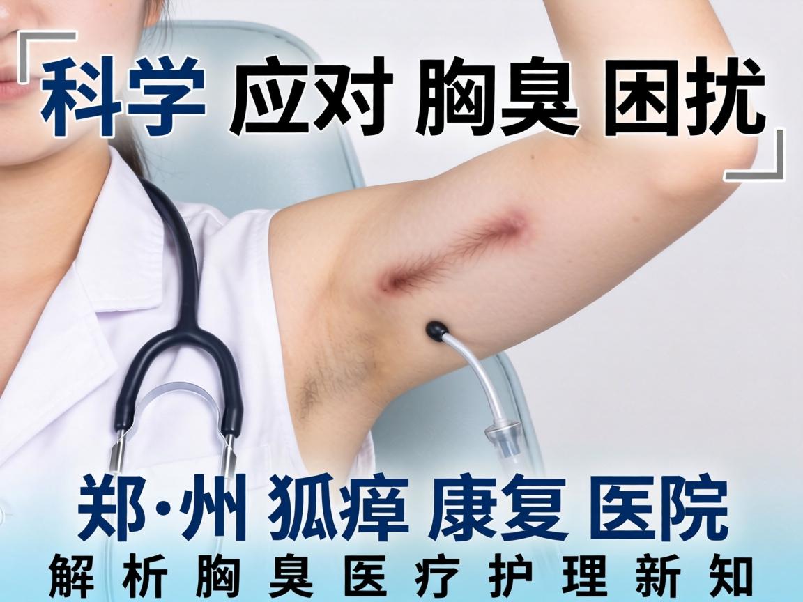 科学应对腋臭困扰，郑州狐臭康复医院解析腋臭医疗护理新知