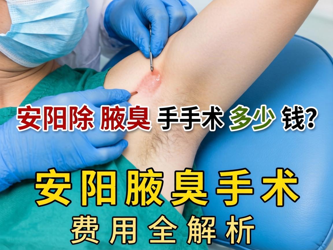 安阳除腋臭手术多少钱?安阳腋臭手术费用全解析 安阳除腋臭手术多少钱?安阳腋臭手术费用全解析