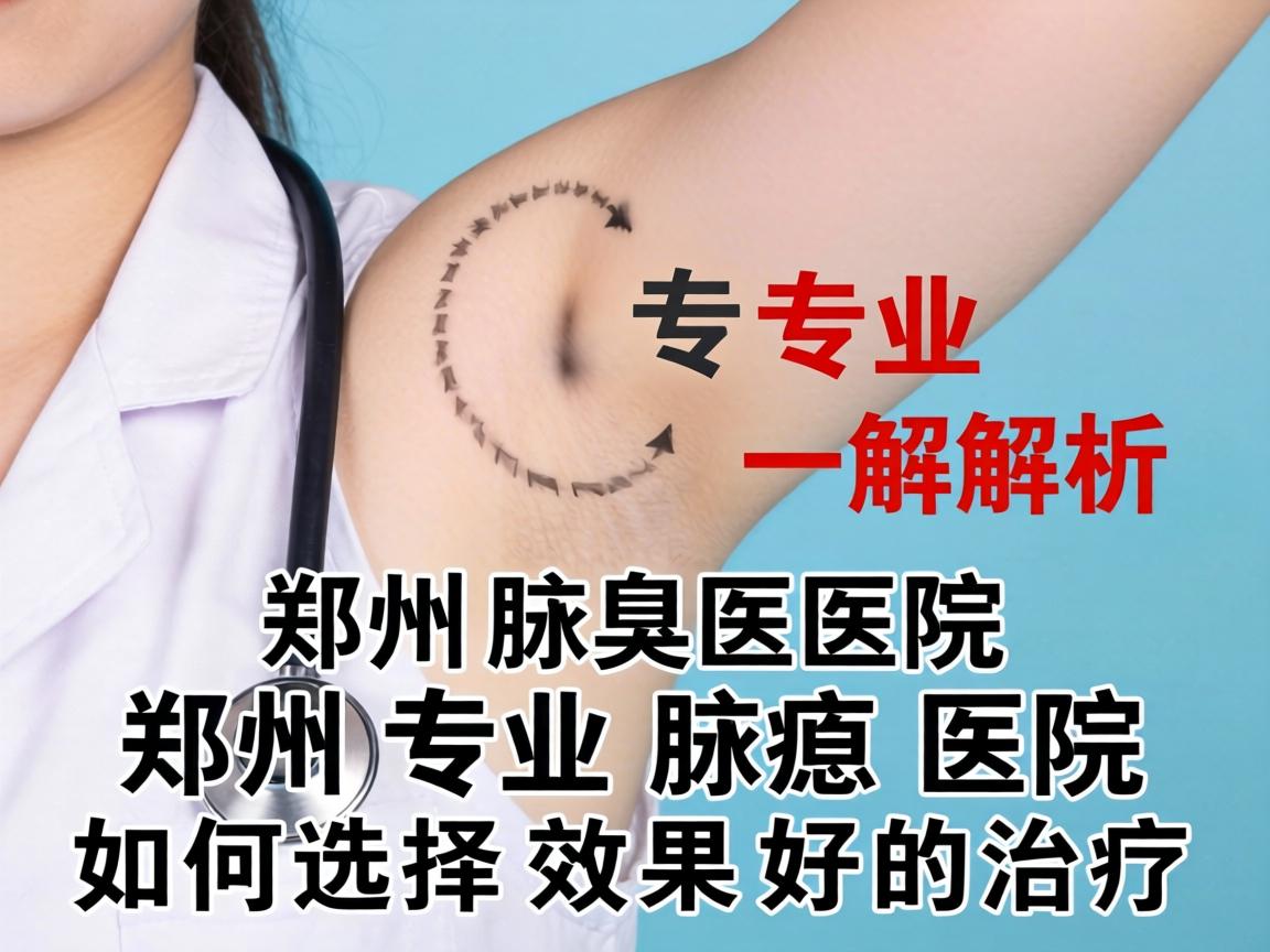 郑州腋臭医院专业解析，郑州专业腋臭医院如何选择效果好的治疗
