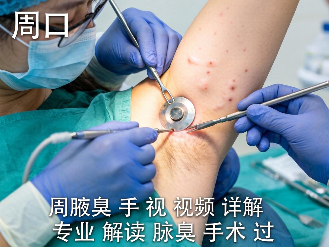 周口腋臭手术视频详解，专业解读腋臭手术过程