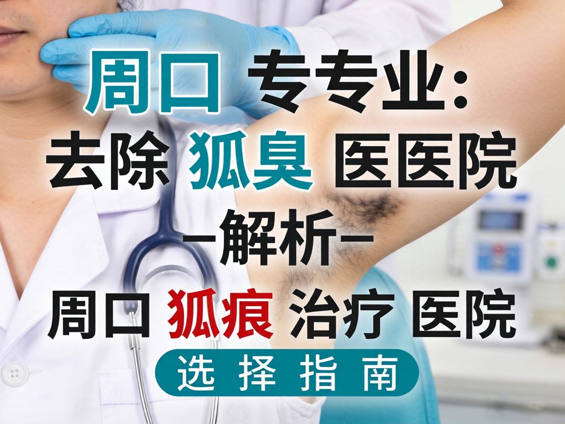 周口专业去除狐臭医院解析，周口狐臭治疗医院选择指南