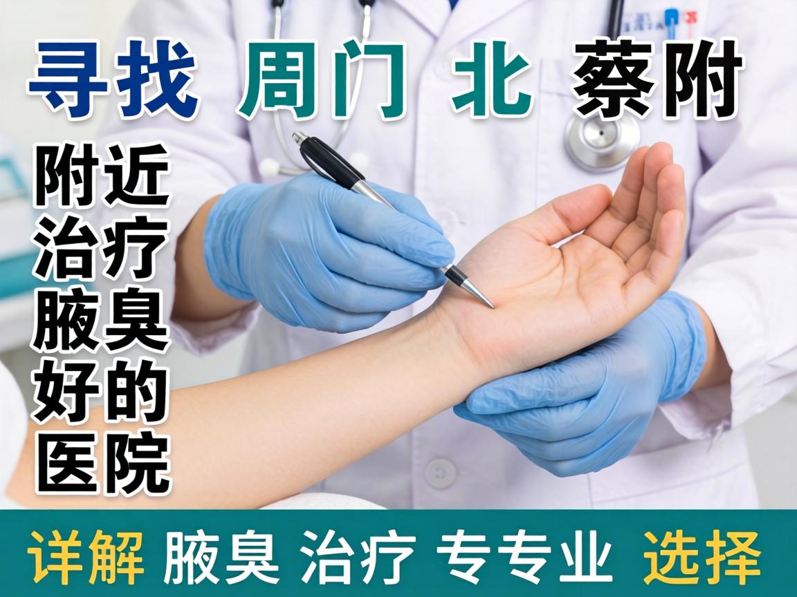 寻找周口北蔡附近治疗腋臭好的医院，详解腋臭治疗专业选择