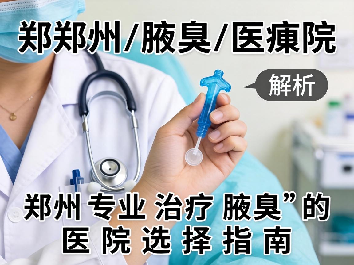 郑州腋臭医院解析，郑州专业治疗腋臭的医院选择指南