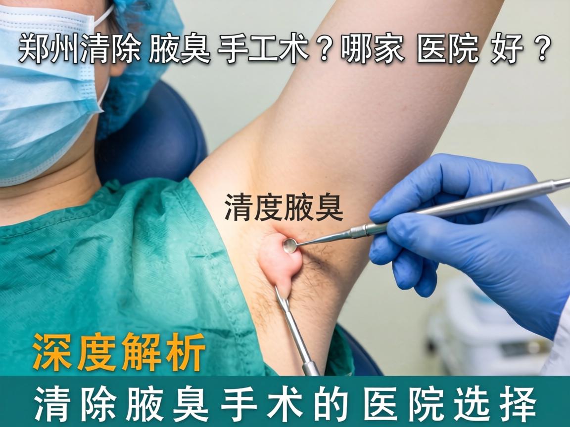 郑州清除腋臭手术哪家医院好?深度解析清除腋臭手术的医院选择 郑州清除腋臭手术哪家医院好?深度解析清除腋臭手术的医院选择