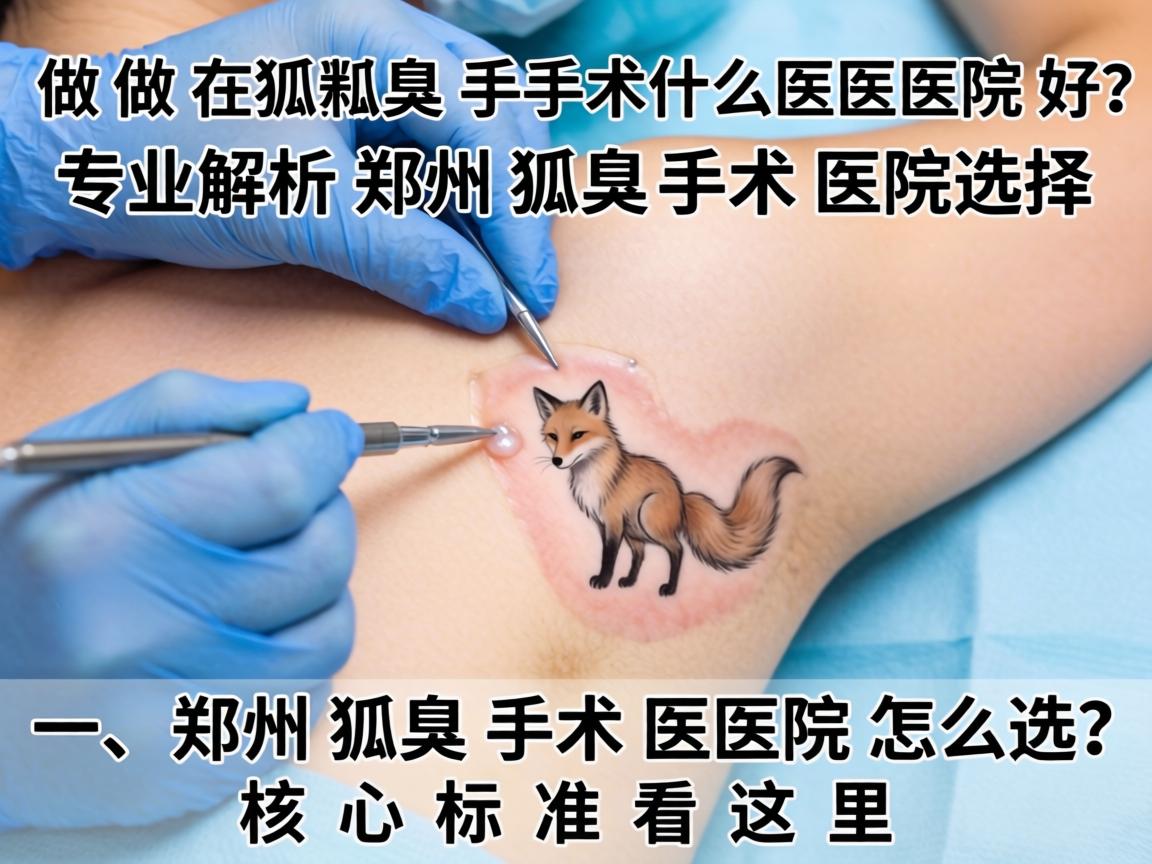 郑州做狐臭手术什么医院好?专业解析郑州狐臭手术医院选择
一,郑州狐臭手术医院怎么选?核心标准看这里 郑州做狐臭手术什么医院好?专业解析郑州狐臭手术医院选择
一,郑州狐臭手术医院怎么选?核心标准看这里