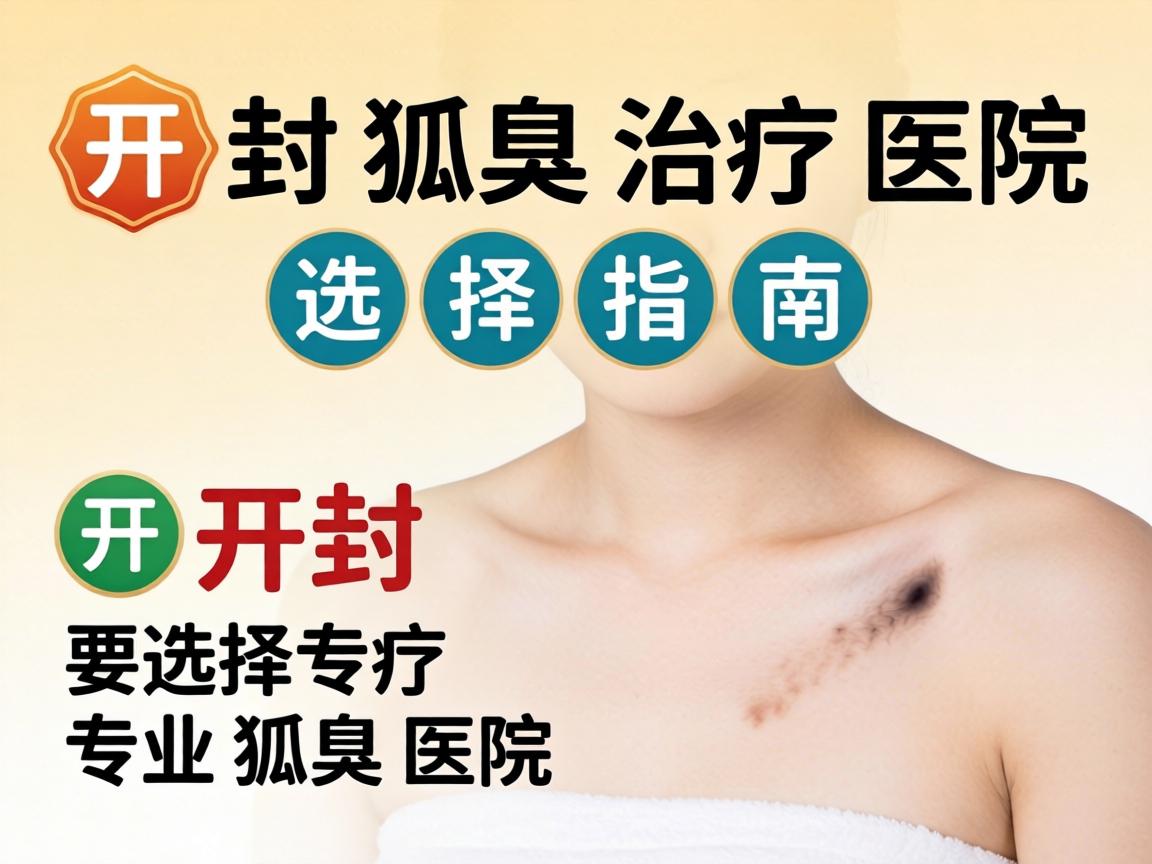 开封狐臭治疗医院选择指南，详解开封专业狐臭医院