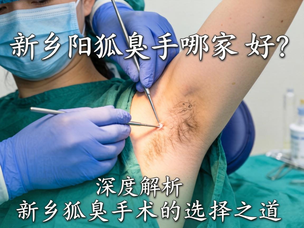 新乡狐臭手术哪家好？深度解析新乡狐臭手术的选择之道