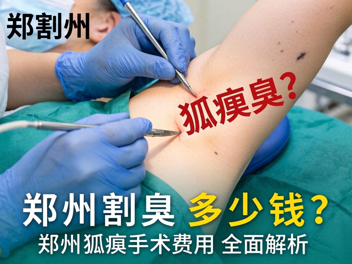 郑州割狐臭手术多少钱?郑州狐臭手术费用全面解析 郑州割狐臭手术多少钱?郑州狐臭手术费用全面解析