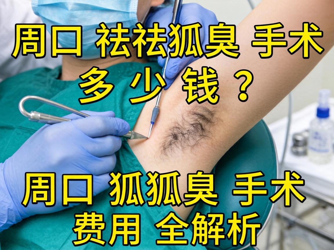 周口祛狐臭手术多少钱?周口狐臭手术费用全解析 周口祛狐臭手术多少钱?周口狐臭手术费用全解析