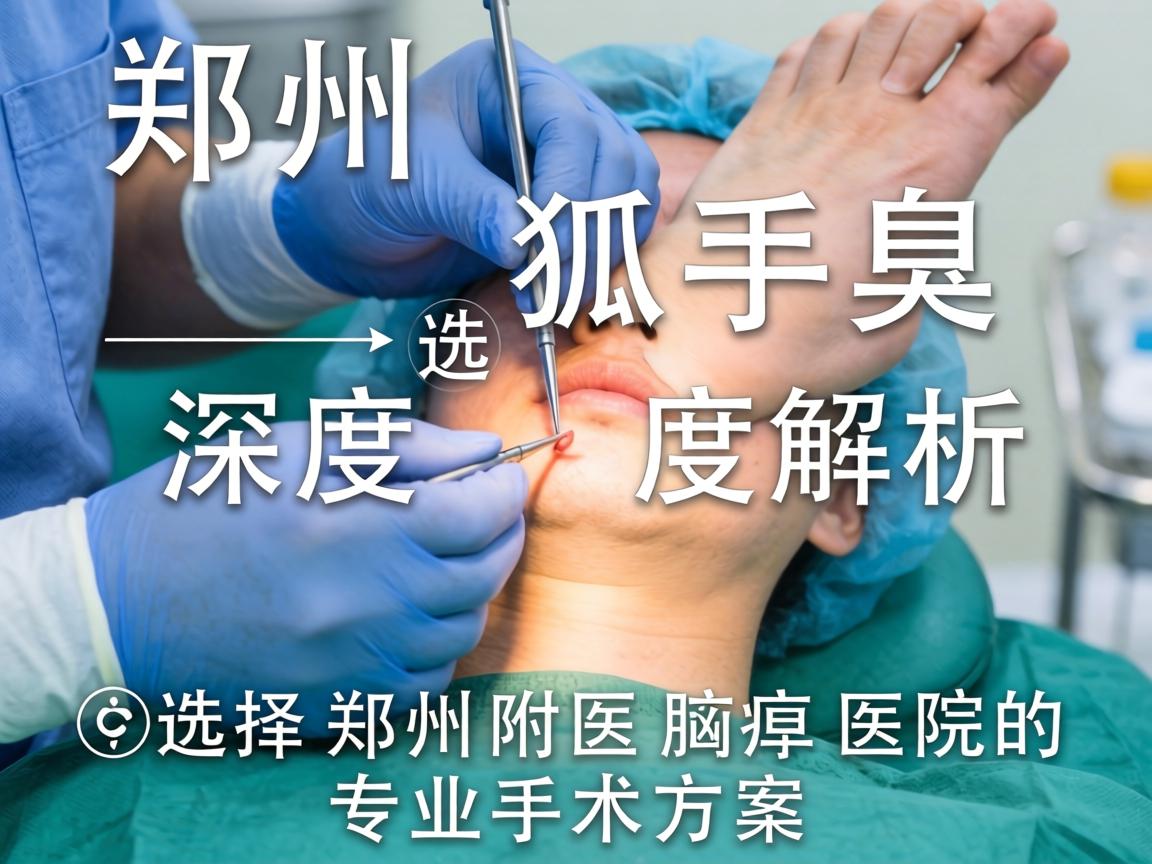 郑州狐臭手术深度解析,选择郑州附医腋臭医院的专业手术方案 郑州狐臭手术深度解析,选择郑州附医腋臭医院的专业手术方案