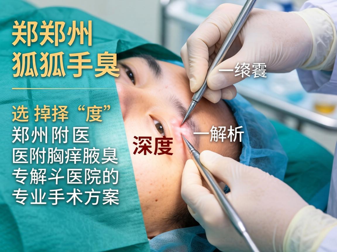 郑州狐臭手术深度解析,选择郑州附医腋臭医院的专业手术方案 郑州狐臭手术深度解析,选择郑州附医腋臭医院的专业手术方案