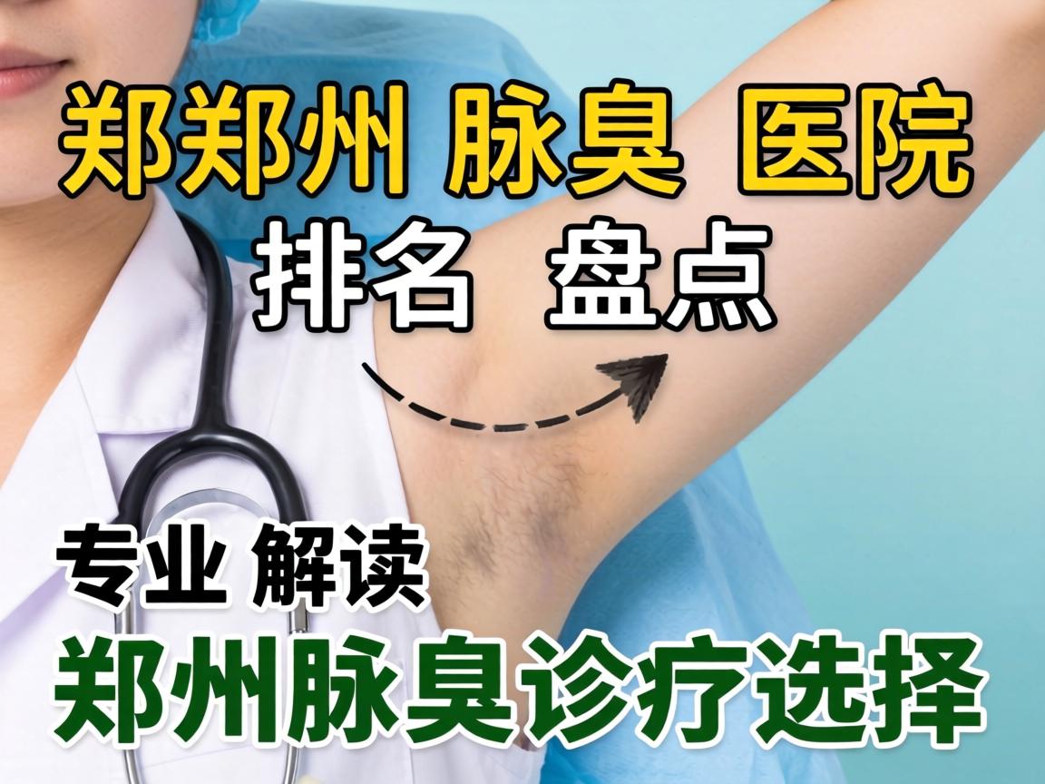 郑州腋臭医院排名盘点，专业解读郑州腋臭诊疗选择