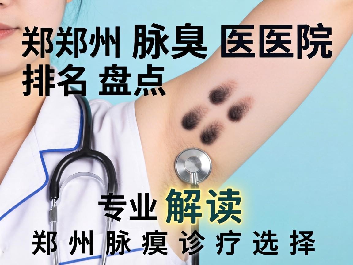 郑州腋臭医院排名盘点，专业解读郑州腋臭诊疗选择