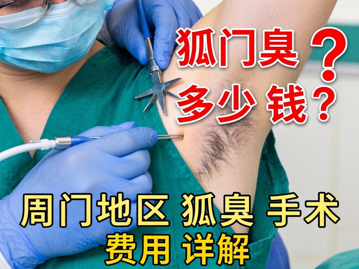 狐臭手术多少钱？周口地区狐臭手术费用详解