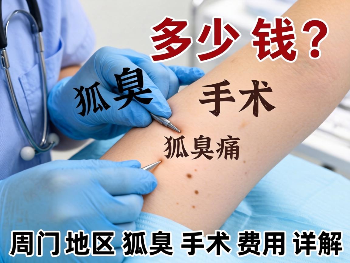 狐臭手术多少钱？周口地区狐臭手术费用详解