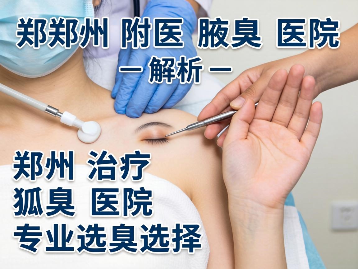 郑州附医腋臭医院解析,郑州治疗狐臭医院的专业选择 郑州附医腋臭医院解析,郑州治疗狐臭医院的专业选择