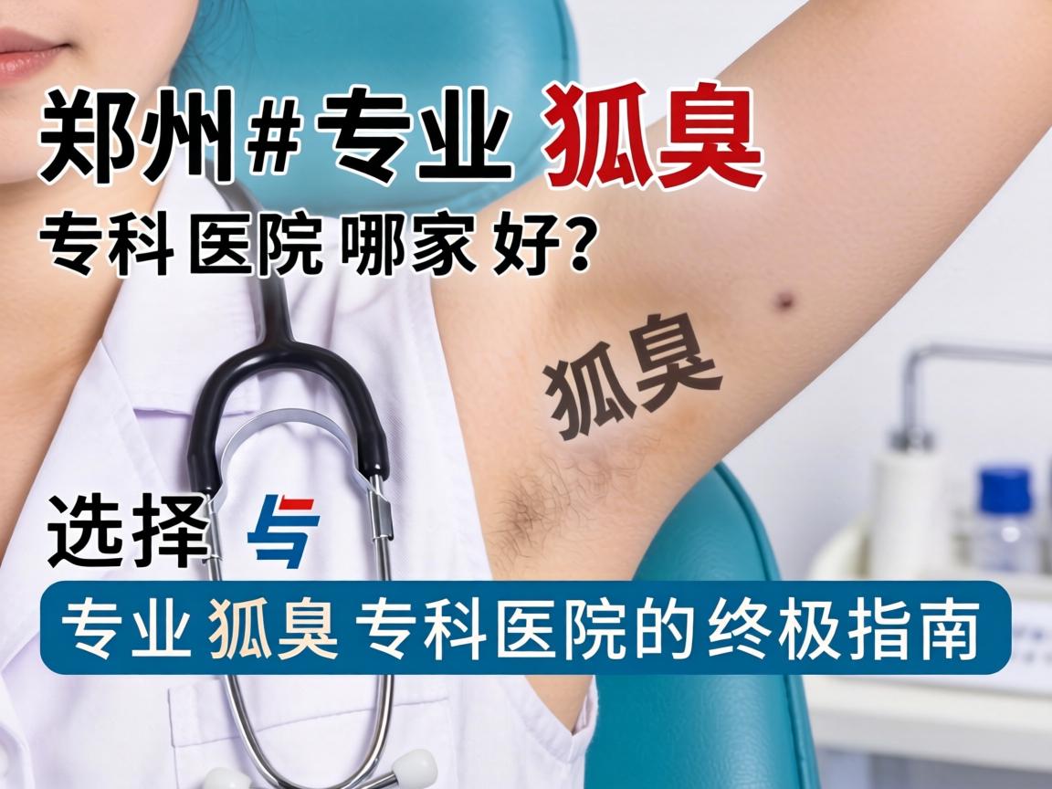 郑州专业狐臭专科医院哪家好？选择专业狐臭专科医院的终极指南