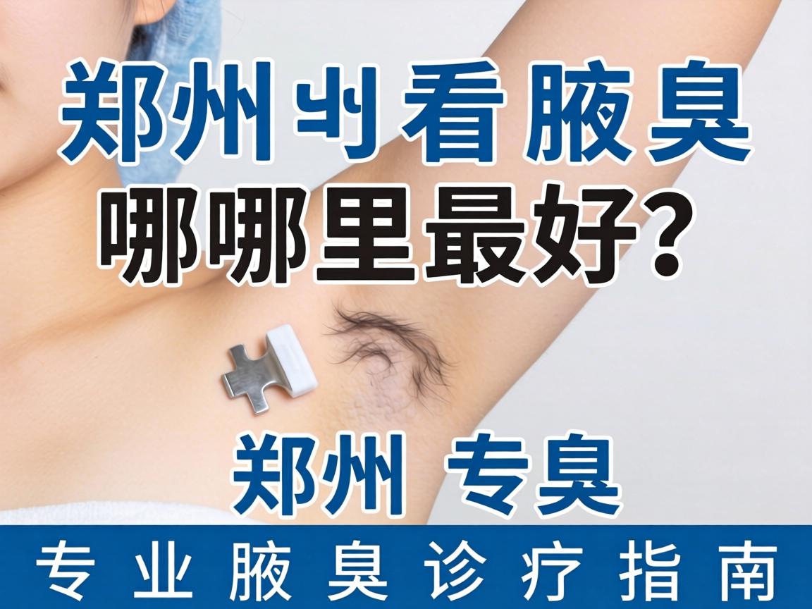 郑州看腋臭哪里最好？郑州专业腋臭诊疗指南