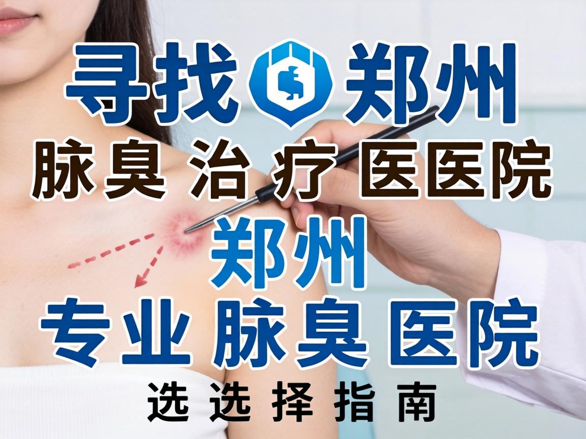 寻找郑州腋臭治疗医院,郑州专业腋臭医院选择指南 寻找郑州腋臭治疗医院,郑州专业腋臭医院选择指南