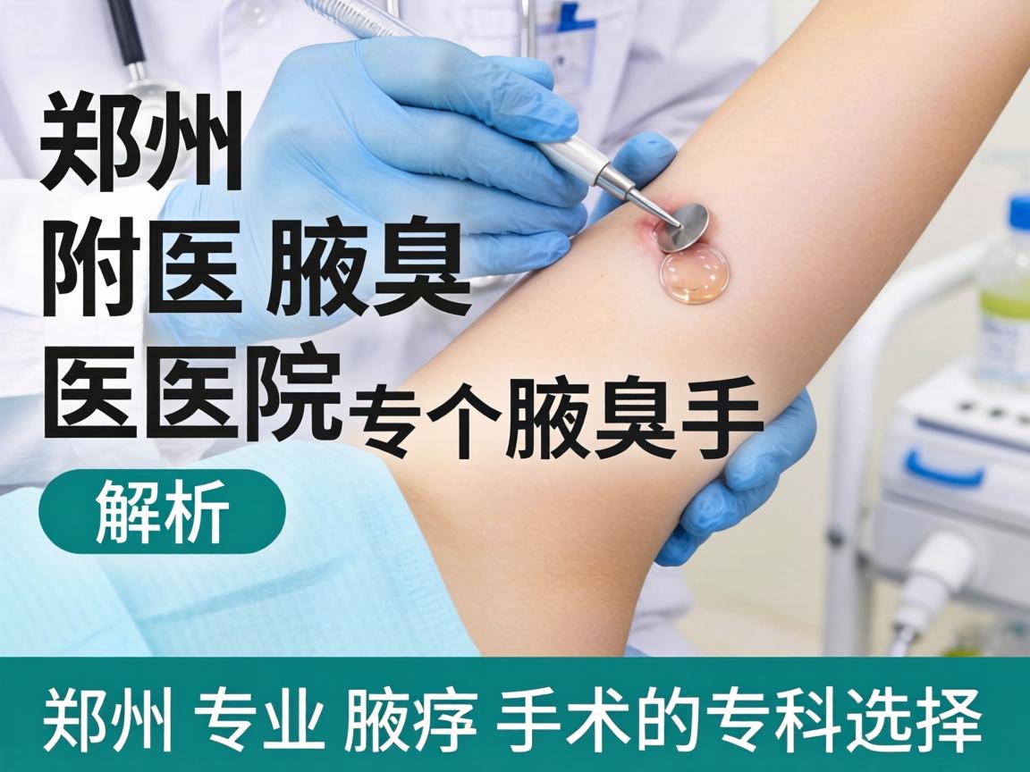 郑州附医腋臭医院解析,郑州专业腋臭手术的专科选择 郑州附医腋臭医院解析,郑州专业腋臭手术的专科选择