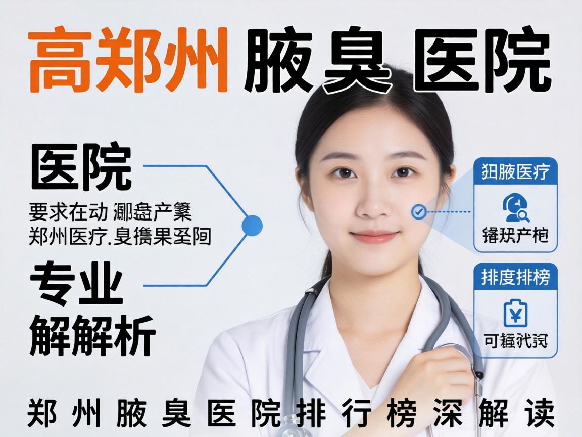 郑州腋臭医院专业解析，郑州腋臭医院排行榜深度解读