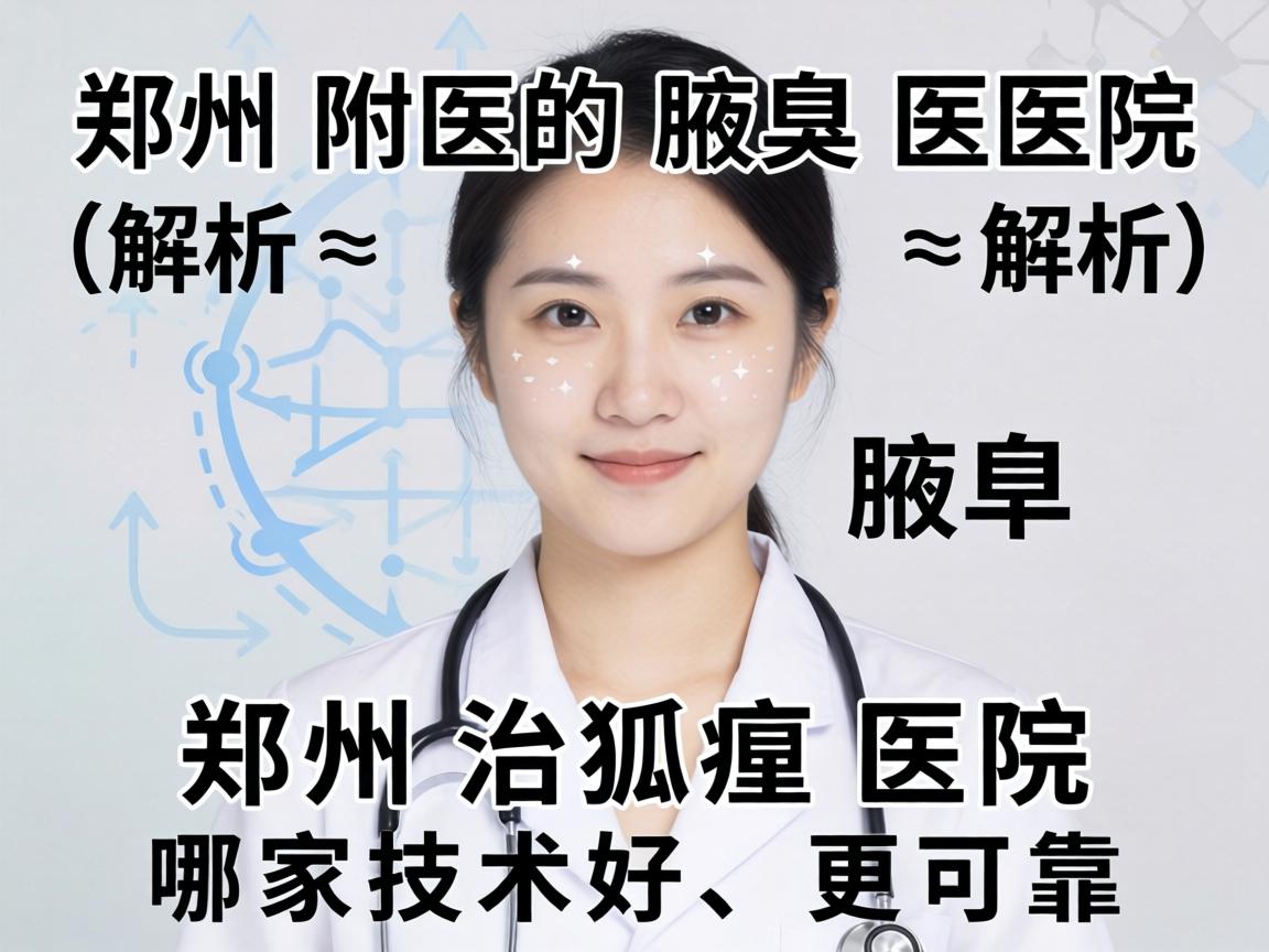郑州附医腋臭医院解析，郑州治狐臭医院哪家技术好、更可靠