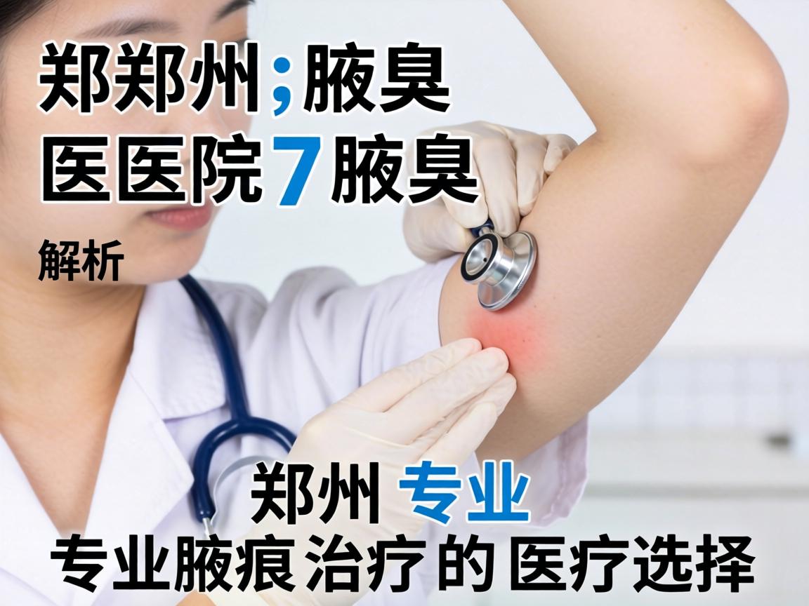 郑州腋臭医院解析，郑州专业腋臭治疗的医疗选择