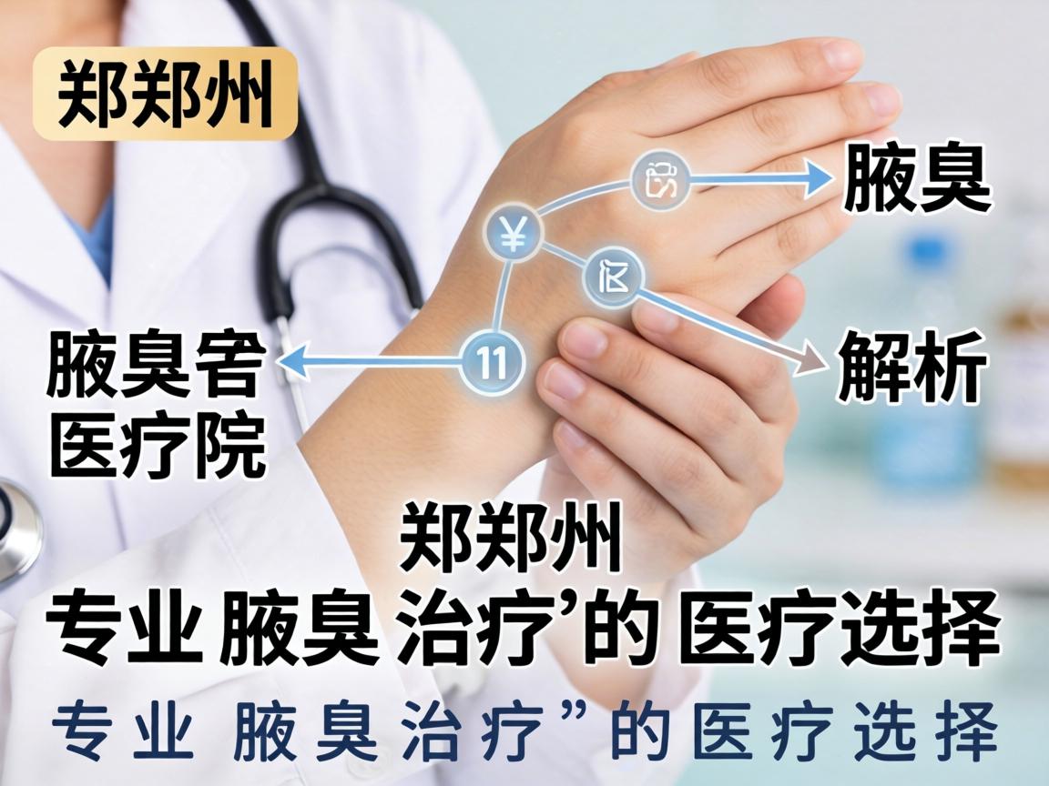 郑州腋臭医院解析，郑州专业腋臭治疗的医疗选择