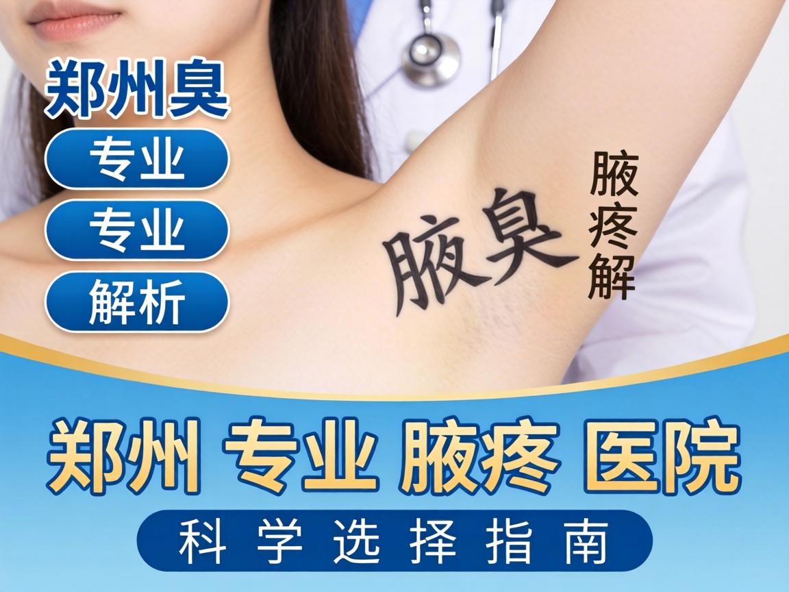 郑州腋臭医院专业解析,郑州专业腋臭医院的科学选择指南 郑州腋臭医院专业解析,郑州专业腋臭医院的科学选择指南