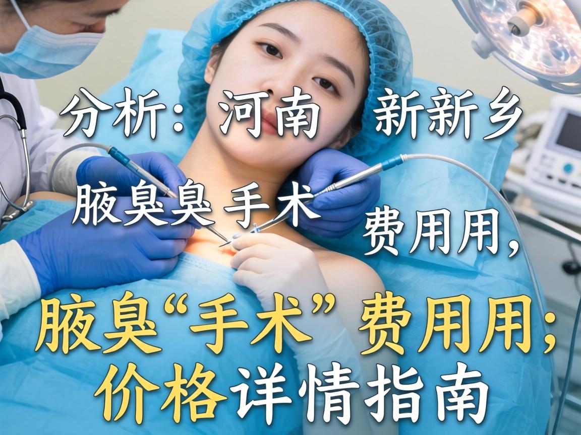 解析河南新乡腋臭手术费用,腋臭手术价格详情指南 解析河南新乡腋臭手术费用,腋臭手术价格详情指南