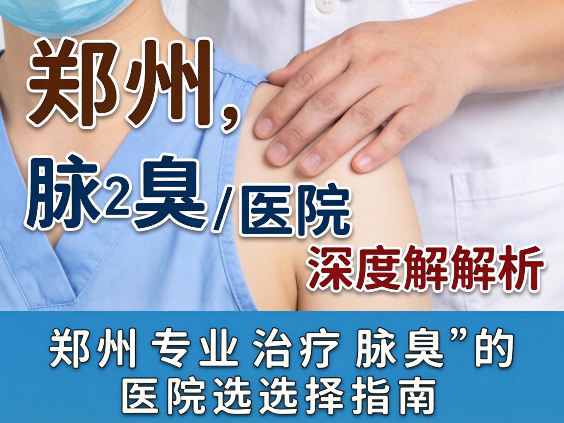 郑州腋臭医院深度解析,郑州专业治疗腋臭的医院选择指南 郑州腋臭医院深度解析,郑州专业治疗腋臭的医院选择指南