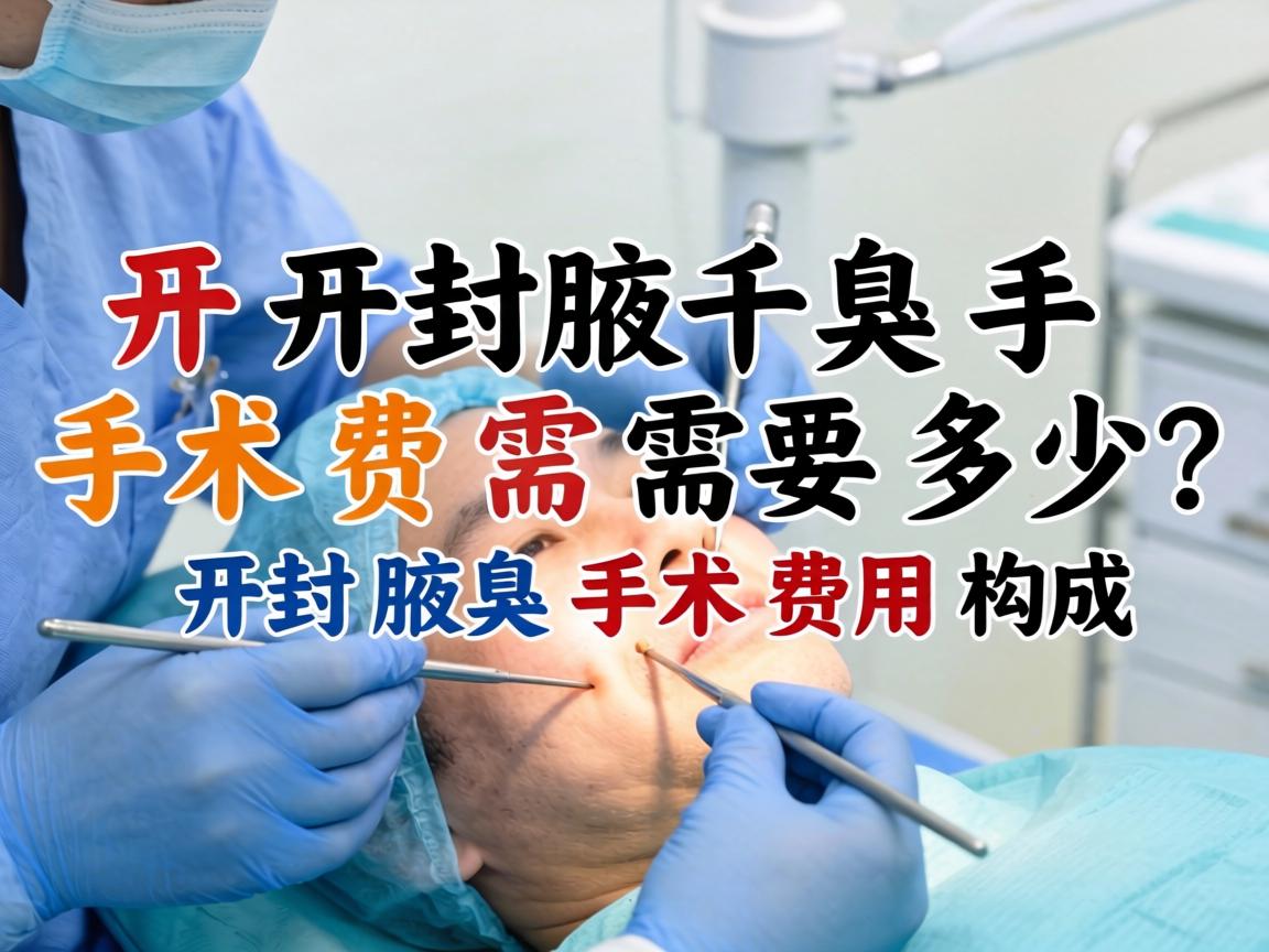 开封腋臭手术费需要多少?详解开封腋臭手术费用构成 开封腋臭手术费需要多少?详解开封腋臭手术费用构成