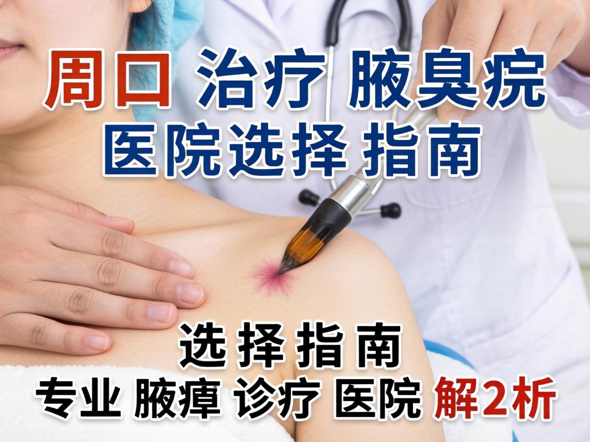 周口治疗腋臭医院选择指南，专业腋臭诊疗医院解析