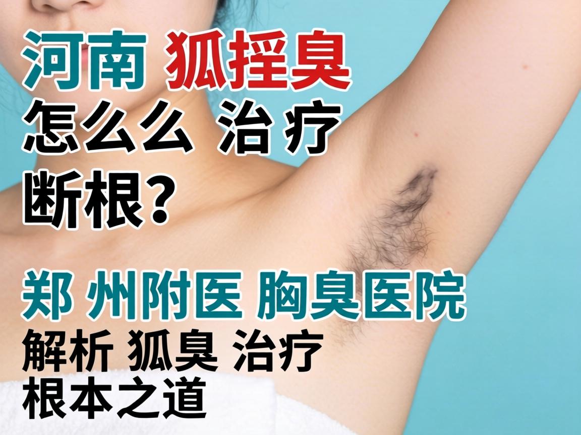 河南狐臭怎么治疗断根？郑州附医腋臭医院解析狐臭治疗根本之道