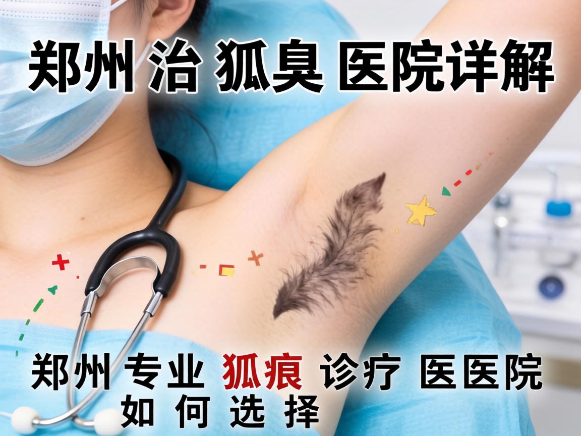 郑州治狐臭医院详解，郑州专业狐臭诊疗医院如何选择