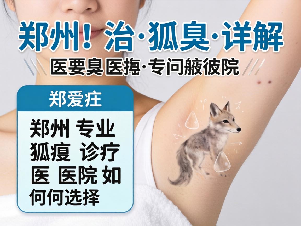 郑州治狐臭医院详解，郑州专业狐臭诊疗医院如何选择