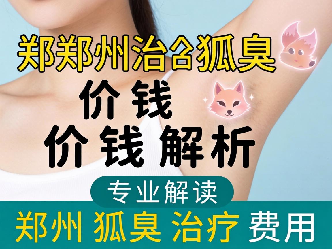 郑州治狐臭价钱解析,专业解读郑州狐臭治疗费用 郑州治狐臭价钱解析,专业解读郑州狐臭治疗费用