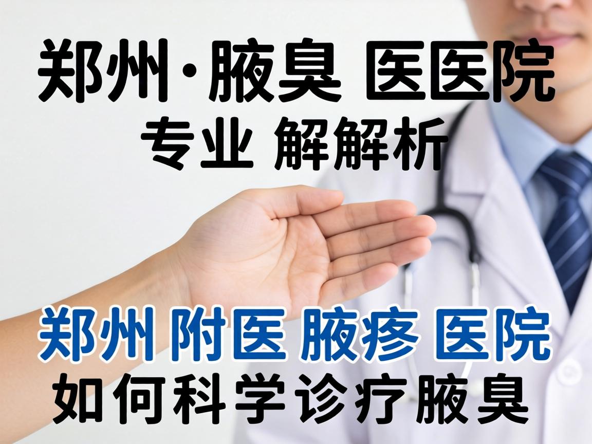 郑州腋臭医院专业解析，郑州附医腋臭医院如何科学诊疗腋臭