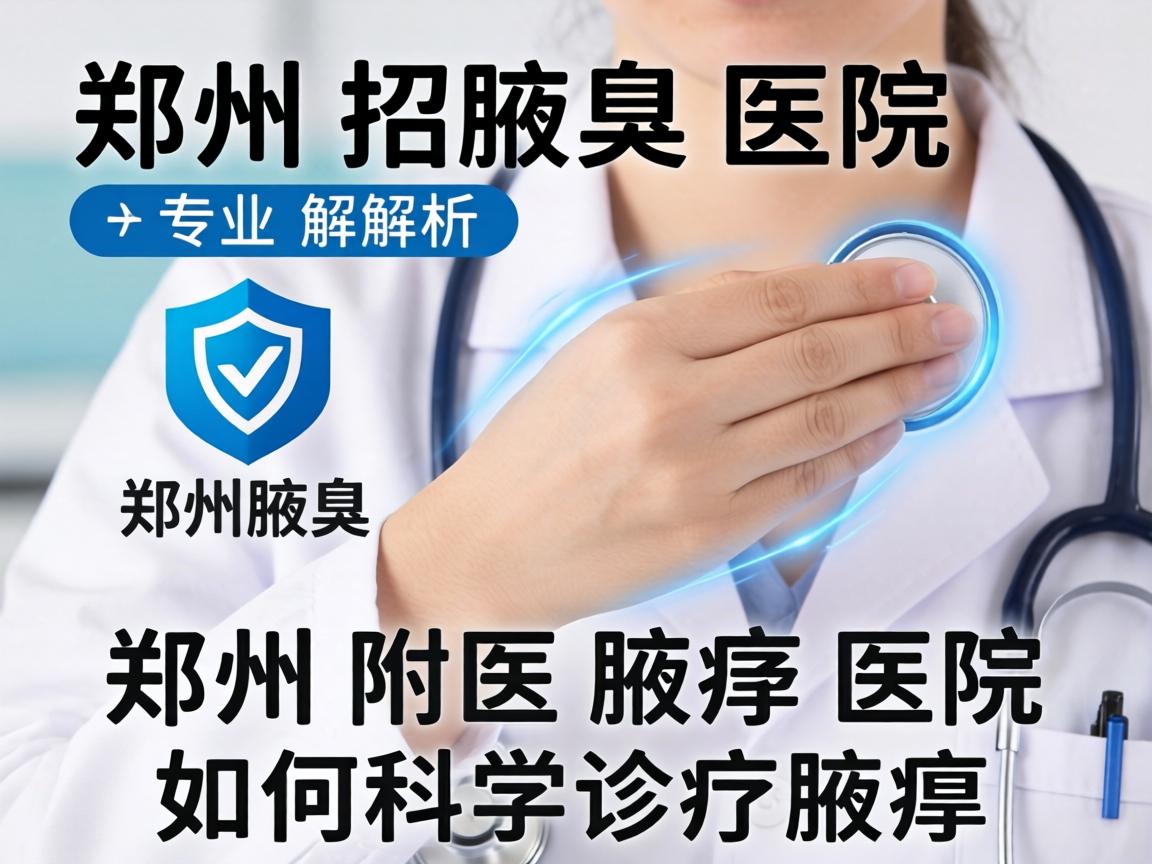 郑州腋臭医院专业解析，郑州附医腋臭医院如何科学诊疗腋臭