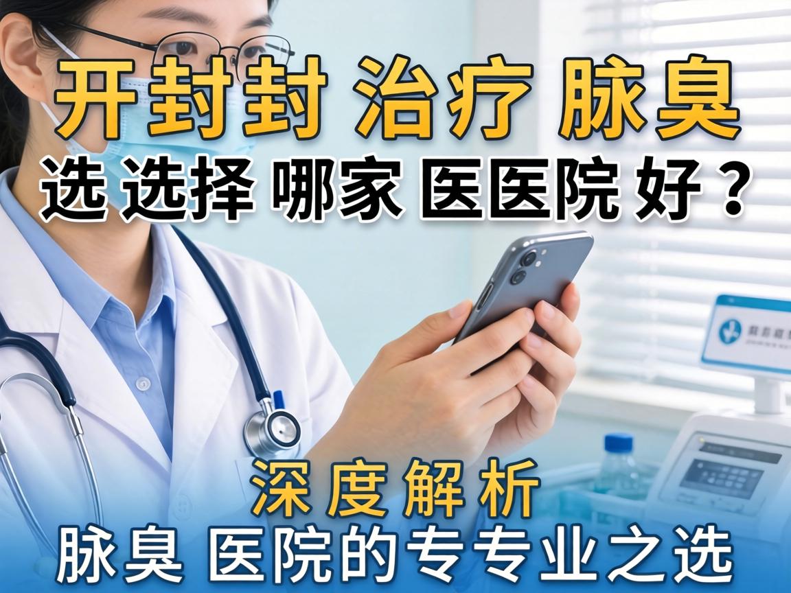 开封治疗腋臭选择哪家医院好？深度解析腋臭医院的专业之选