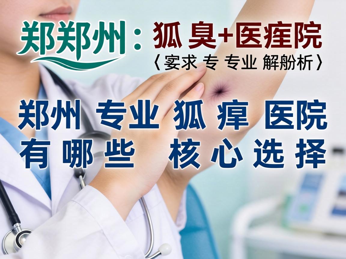 郑州狐臭医院专业解析，郑州专业狐臭医院有哪些核心选择