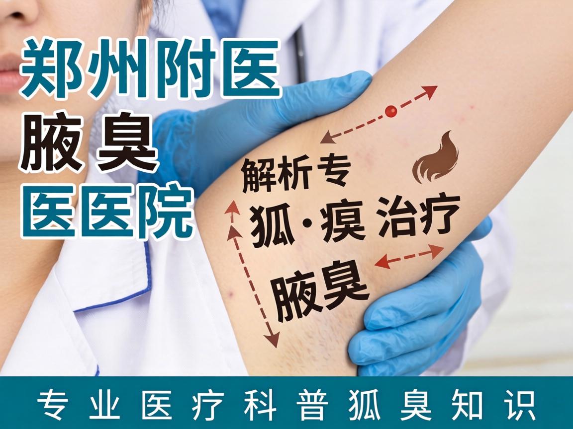 郑州附医腋臭医院解析狐臭治疗 专业医疗科普狐臭知识 郑州附医腋臭医院解析狐臭治疗 专业医疗科普狐臭知识