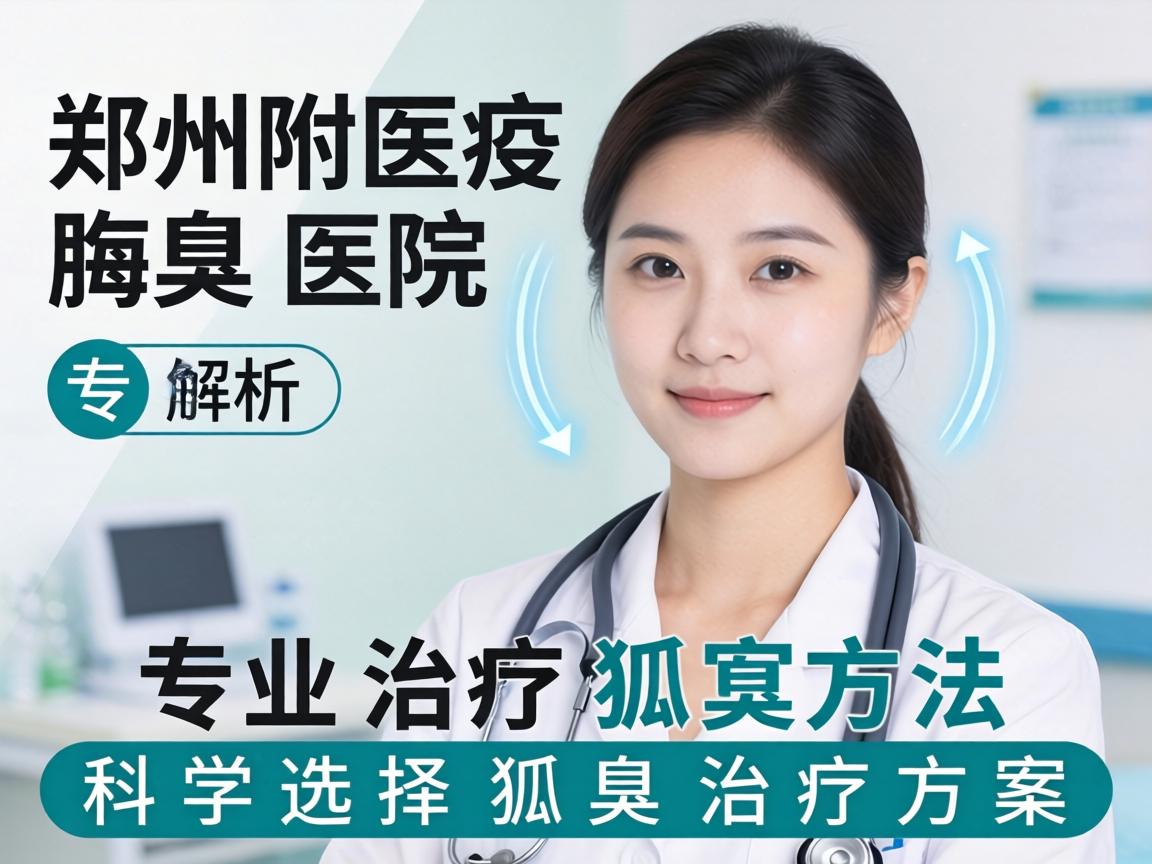 郑州附医腋臭医院解析，专业治疗狐臭方法，科学选择狐臭治疗方案