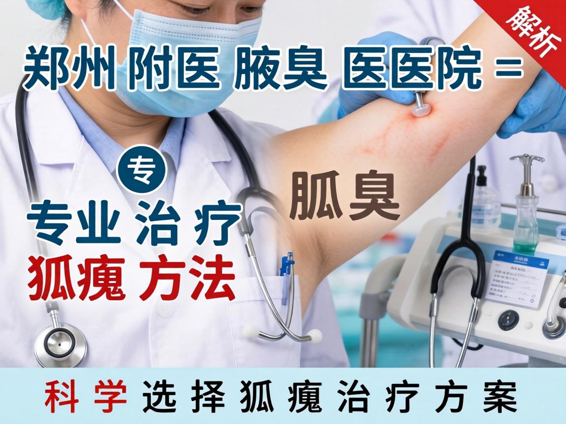 郑州附医腋臭医院解析，专业治疗狐臭方法，科学选择狐臭治疗方案