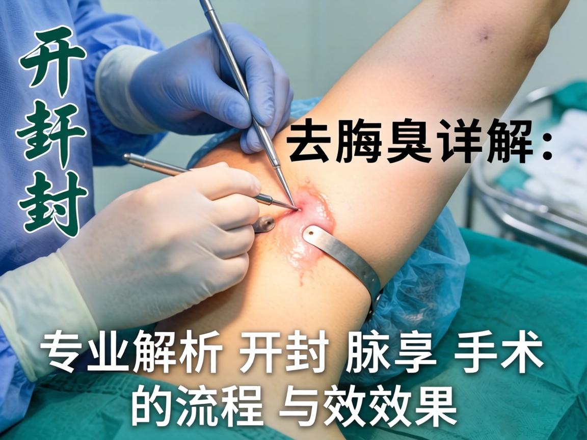 开封手术去腋臭详解，专业解析开封腋臭手术的流程与效果